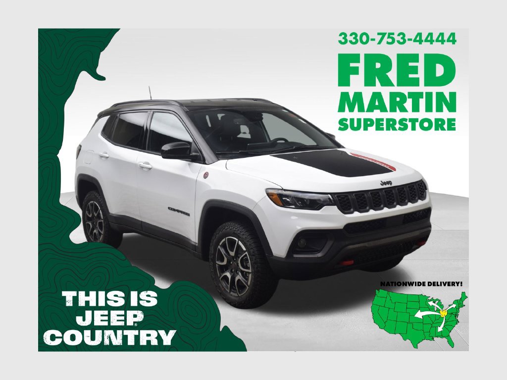 New 2026 Jeep Compass Trailhawk AWD/4WD 360° Tour