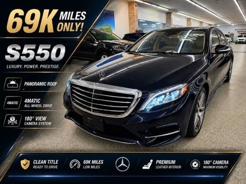 Used 2017 Mercedes-Benz S 550 4MATIC Sedan image 1