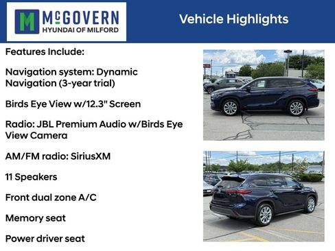 Used 2021 Toyota Highlander Limited AWD/4WD image 4