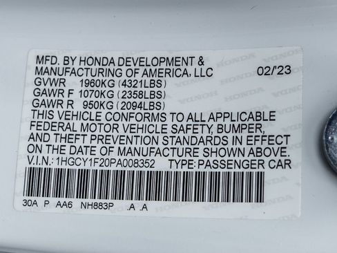 Used 2023 Honda Accord LX image 32