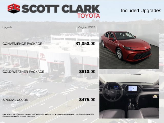 Used 2026 Toyota Camry LE w/ Convenience Package FWD image 8