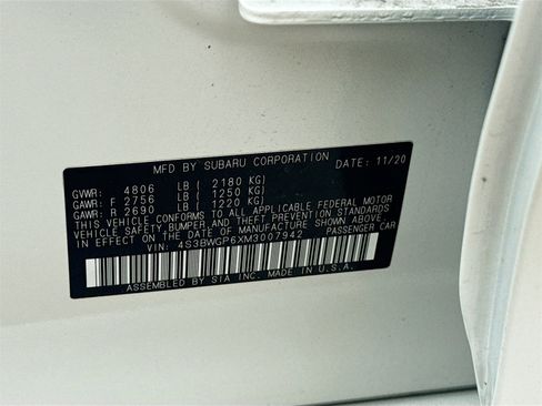 Used 2021 Subaru Legacy Touring XT w/ Popular Package #2 image 32