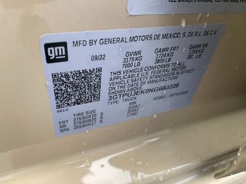 Certified 2022 GMC Sierra 1500 Elevation AWD/4WD image 30
