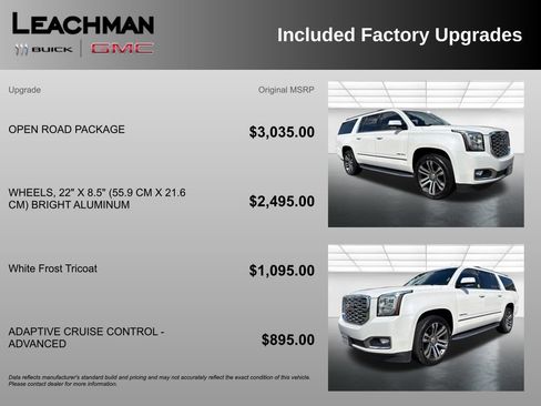 Used 2019 GMC Yukon XL Denali w/ Open Road Package AWD/4WD image 10