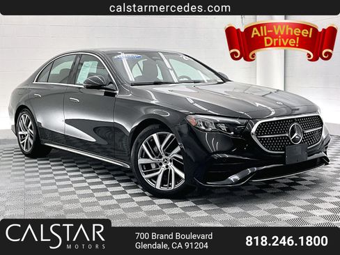 Certified 2025 Mercedes-Benz E 350 4MATIC Sedan image 1