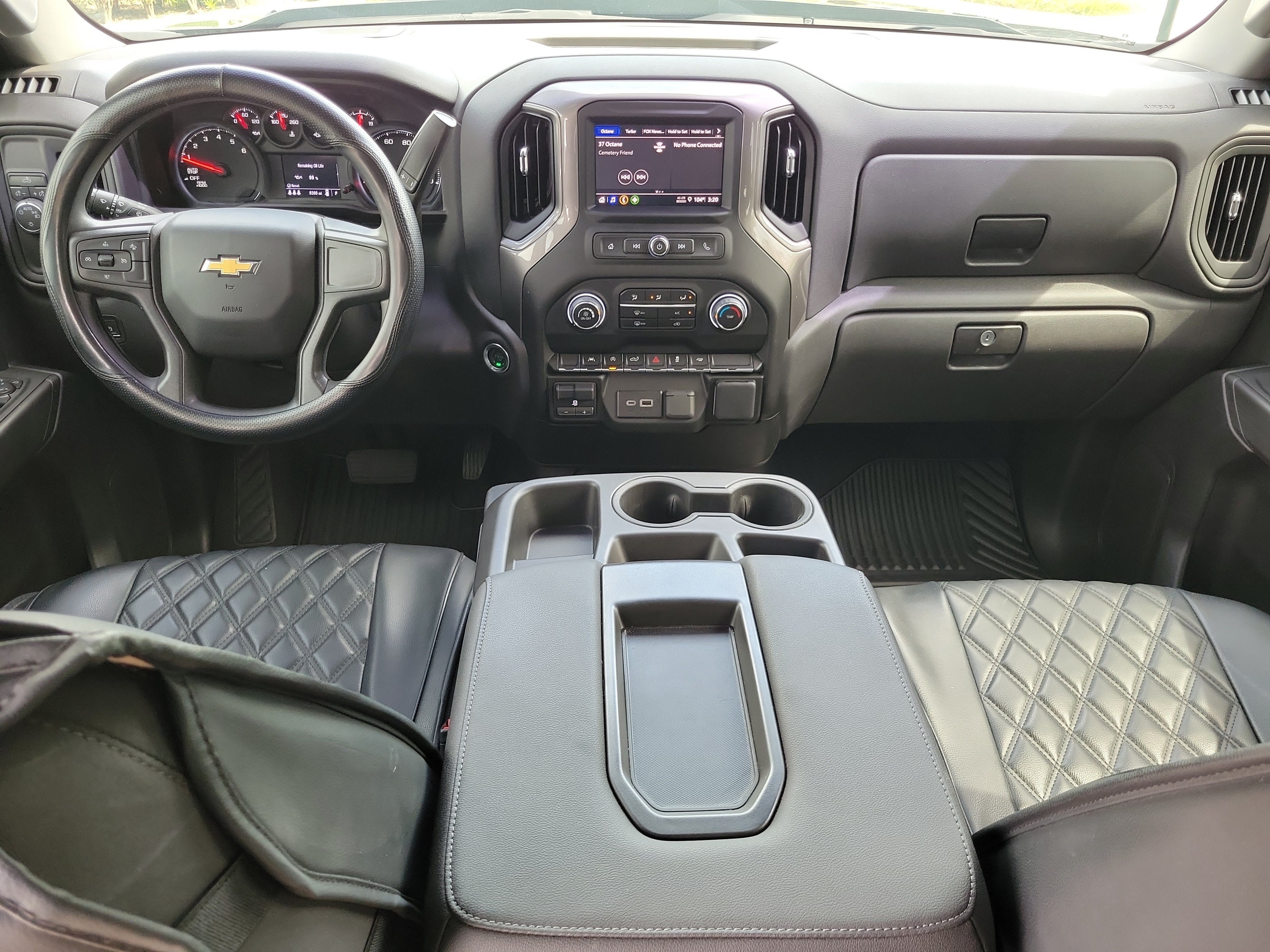 Used 2025 Chevrolet Silverado 1500 Custom w/ Turbomax Blackout Package RWD image 13