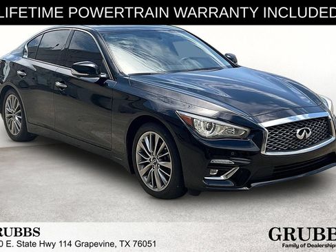 Certified 2023 INFINITI Q50 Luxe w/ Cargo Package RWD image 1