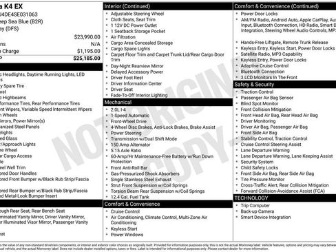 Used 2025 Kia K4 EX image 4