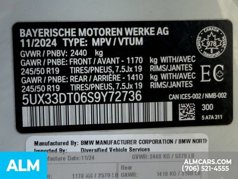 Used 2025 BMW X4 xDrive30i AWD/4WD image 17