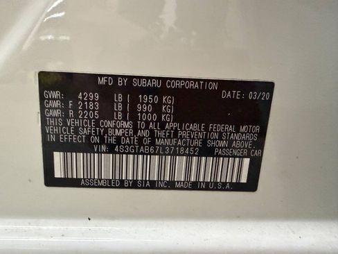 Used 2020 Subaru Impreza 2.0i AWD/4WD image 30