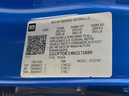 Used 2022 Chevrolet Colorado Z71 w/ Safety Package AWD/4WD image 27