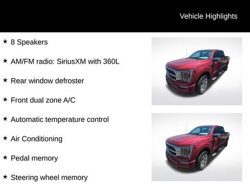 Used 2023 Ford F150 Platinum w/ Equipment Group 701A High AWD/4WD image 10