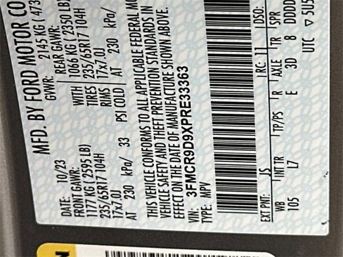 Used 2023 Ford Bronco Sport Badlands image 30