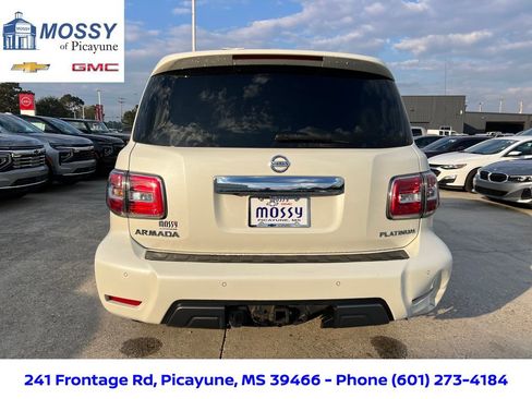 Certified 2019 Nissan Armada Platinum w/ Captain's Chairs Package image 5