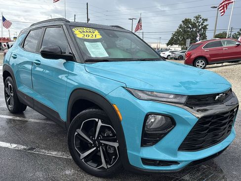 Used 2021 Chevrolet TrailBlazer RS w/ Technology Package FWD image 84