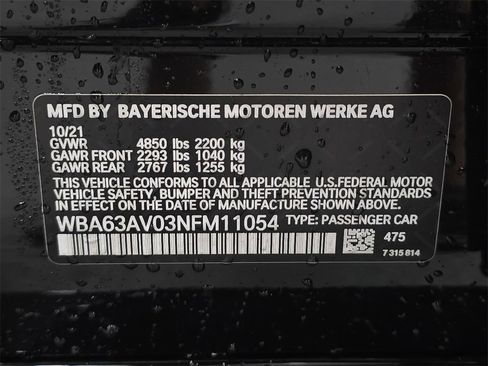 Certified 2022 BMW 430i Gran Coupe w/ M Sport Package image 30