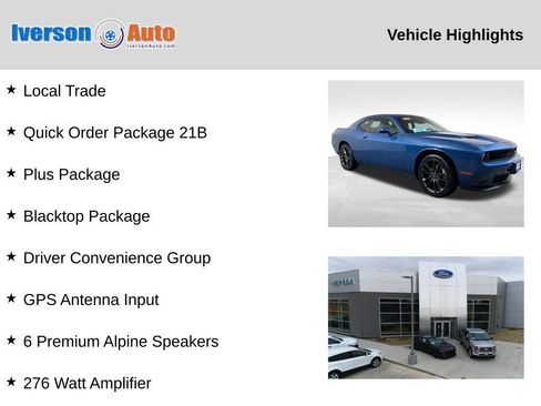 Used 2022 Dodge Challenger SXT w/ Plus Package AWD/4WD image 2