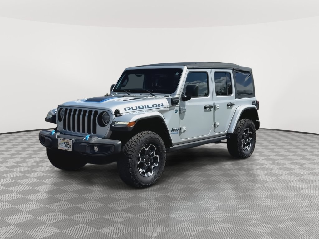 Used 2022 Jeep Wrangler Unlimited Rubicon 4xe AWD/4WD image 4