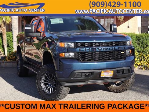 Used 2019 Chevrolet Silverado 1500 Custom w/ Custom Max Trailering Package AWD/4WD image 1
