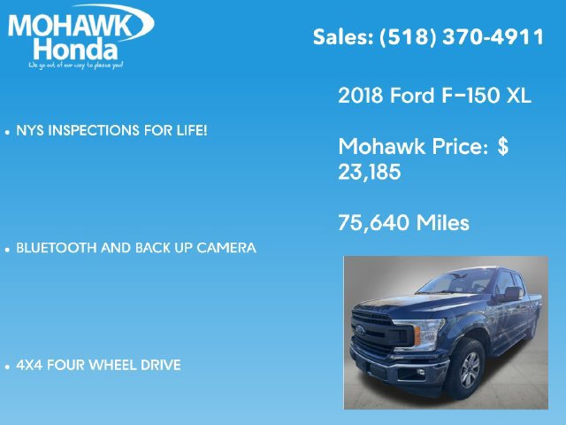 Used 2018 Ford F150 XL w/ Equipment Group 101A Mid AWD/4WD image 7