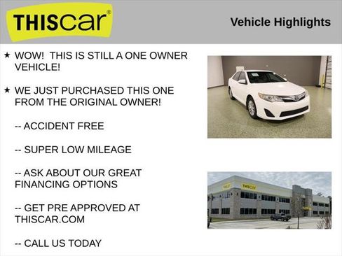 Used 2014 Toyota Camry LE image 9