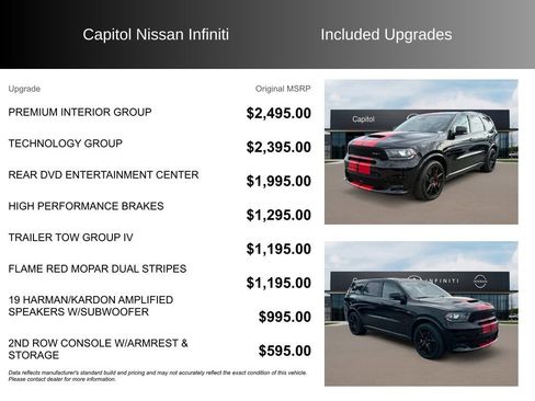 Used 2019 Dodge Durango SRT w/ Premium Interior Group image 8