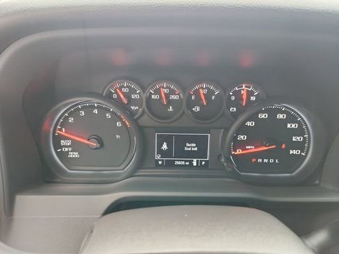 Used 2024 Chevrolet Silverado 1500 Custom w/ LPO, Dark Essentials Package RWD image 12
