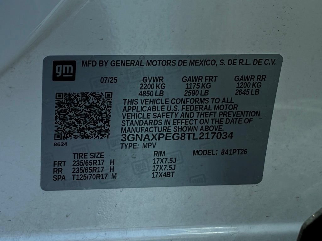 Used 2026 Chevrolet Equinox LT w/ Convenience Package II AWD/4WD image 36