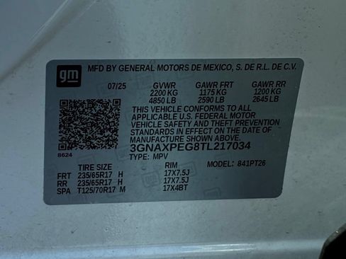 Used 2026 Chevrolet Equinox LT w/ Convenience Package II AWD/4WD image 36
