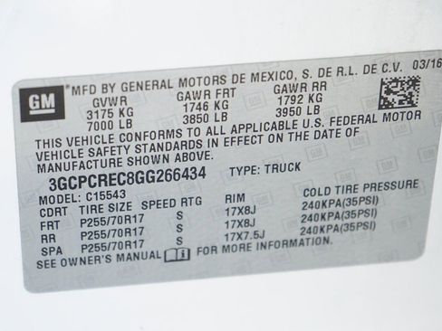 Used 2016 Chevrolet Silverado 1500 LT w/ All Star Edition RWD image 48