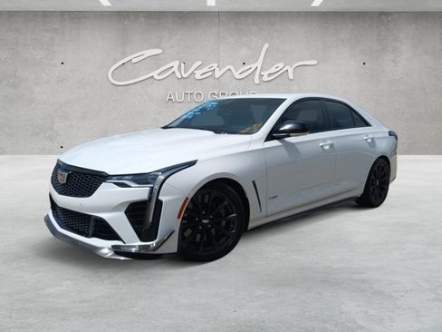 Certified 2022 Cadillac CT4 V Blackwing w/ Carbon Fiber 1 Package RWD image 1