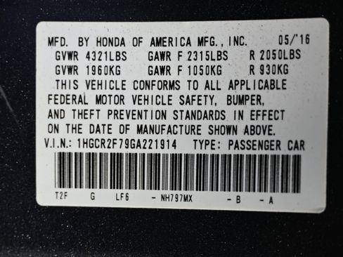 Used 2016 Honda Accord EX image 16