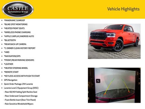 Used 2022 RAM 1500 Laramie AWD/4WD image 3