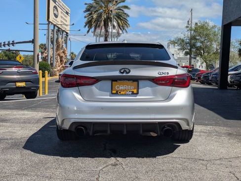 Used 2018 INFINITI Q50 Red Sport 400 w/ Sensory Package (Sport) image 6