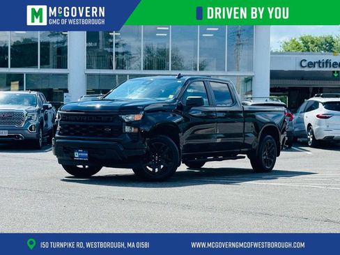 Used 2024 Chevrolet Silverado 1500 Custom w/ LPO, Dark Essentials Package AWD/4WD image 1