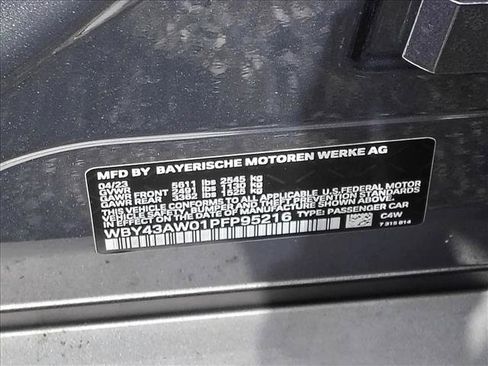 Certified 2023 BMW i4 eDrive35 w/ Premium Package RWD image 22
