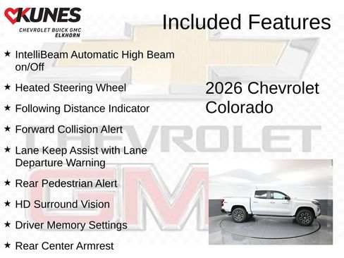 New 2026 Chevrolet Colorado Z71 w/ Technology Package AWD/4WD image 3