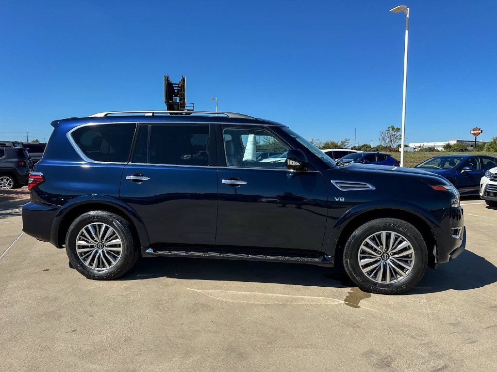 Used 2021 Nissan Armada SL w/ Captain's Chairs Package RWD image 2
