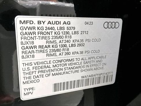 Used 2023 Audi Q5 2.0T Premium w/ Convenience Package AWD/4WD image 23