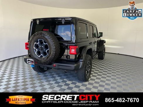 Used 2023 Jeep Wrangler Unlimited Rubicon 4xe w/ Steel Bumper Group AWD/4WD image 7