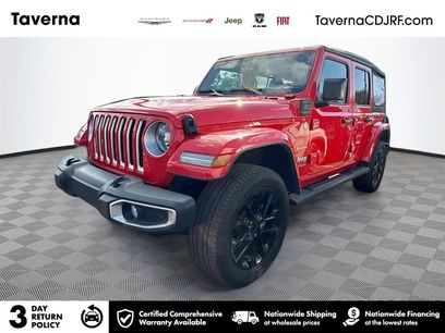 Used 2021 Jeep Wrangler Unlimited Sahara w/ Cold Weather Group