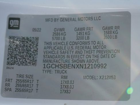 Used 2022 Chevrolet Colorado W/T w/ WT Convenience Package image 41