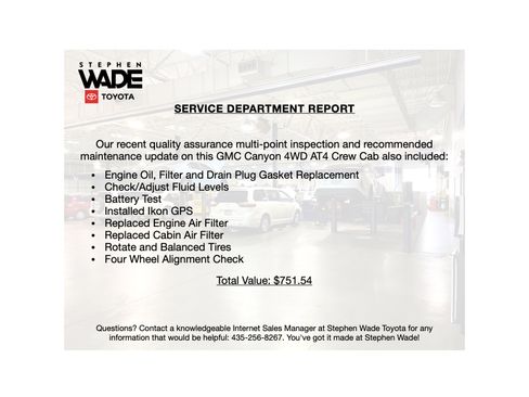 Used 2024 GMC Canyon AT4 w/ Technology Package image 4