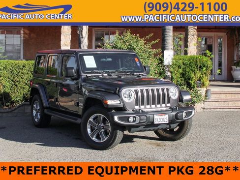 Used 2020 Jeep Wrangler Unlimited Sahara image 1
