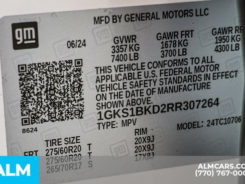 Used 2024 GMC Yukon SLT RWD image 57