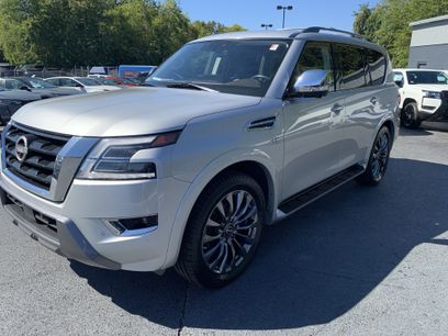 Used 2021 Nissan Armada Platinum w/ Captain's Chairs Package
