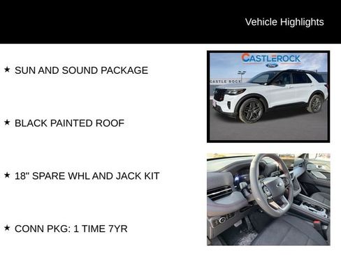 New 2026 Ford Explorer ST w/ Sun And Sound Package image 7