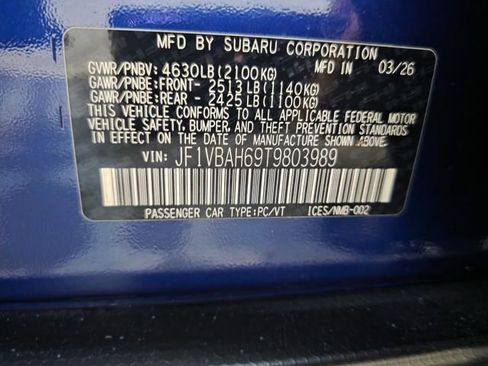 New 2026 Subaru WRX Premium image 31