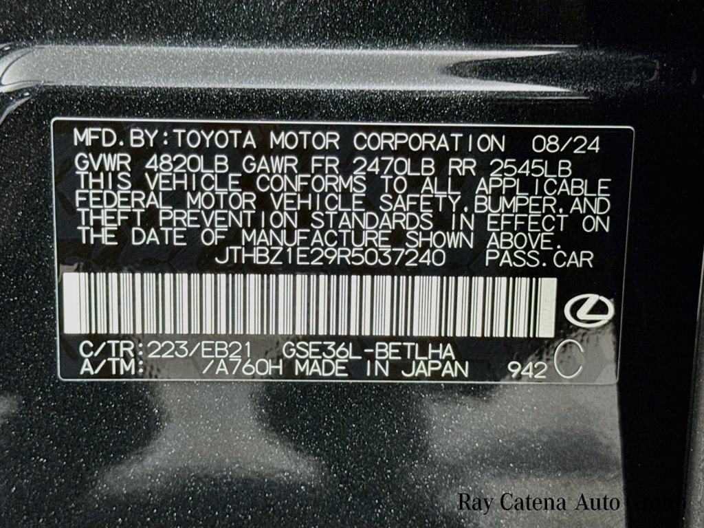 Certified 2024 Lexus IS 350 F Sport w/ Accessory Package 2 AWD/4WD image 34