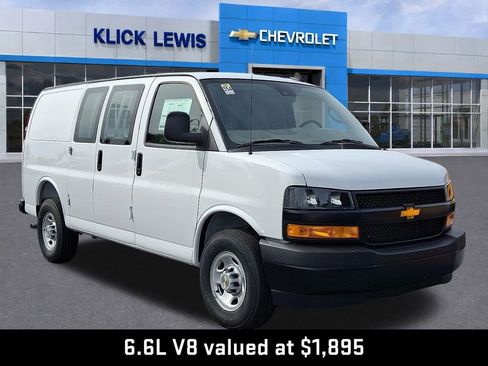 New 2025 Chevrolet Express 3500 WT Van w/ Driver Convenience Package image 1